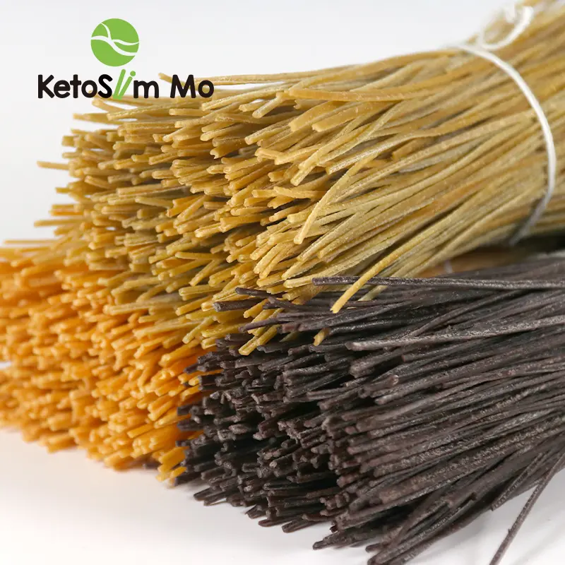 Various flavors of konjac vermicelli